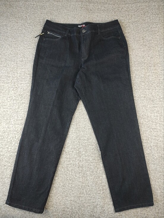 Style & Co. Pants - Style & Co. Women Slim Leg Straight Blue Jeans 16